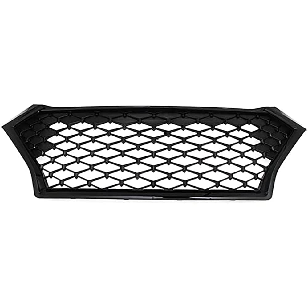 Kühlergrill Front Grill Für Hyundai Tucson 2019 2020,Grid Style Front Grille GrillVehicle Parts Accessories,B/Black von zanmeini