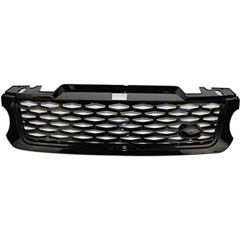 Kühlergrill Front Grill Für Land Rover Range Rover Sport 2014-2017,Grid Style Front Grille GrillVehicle Parts Accessories von zanmeini