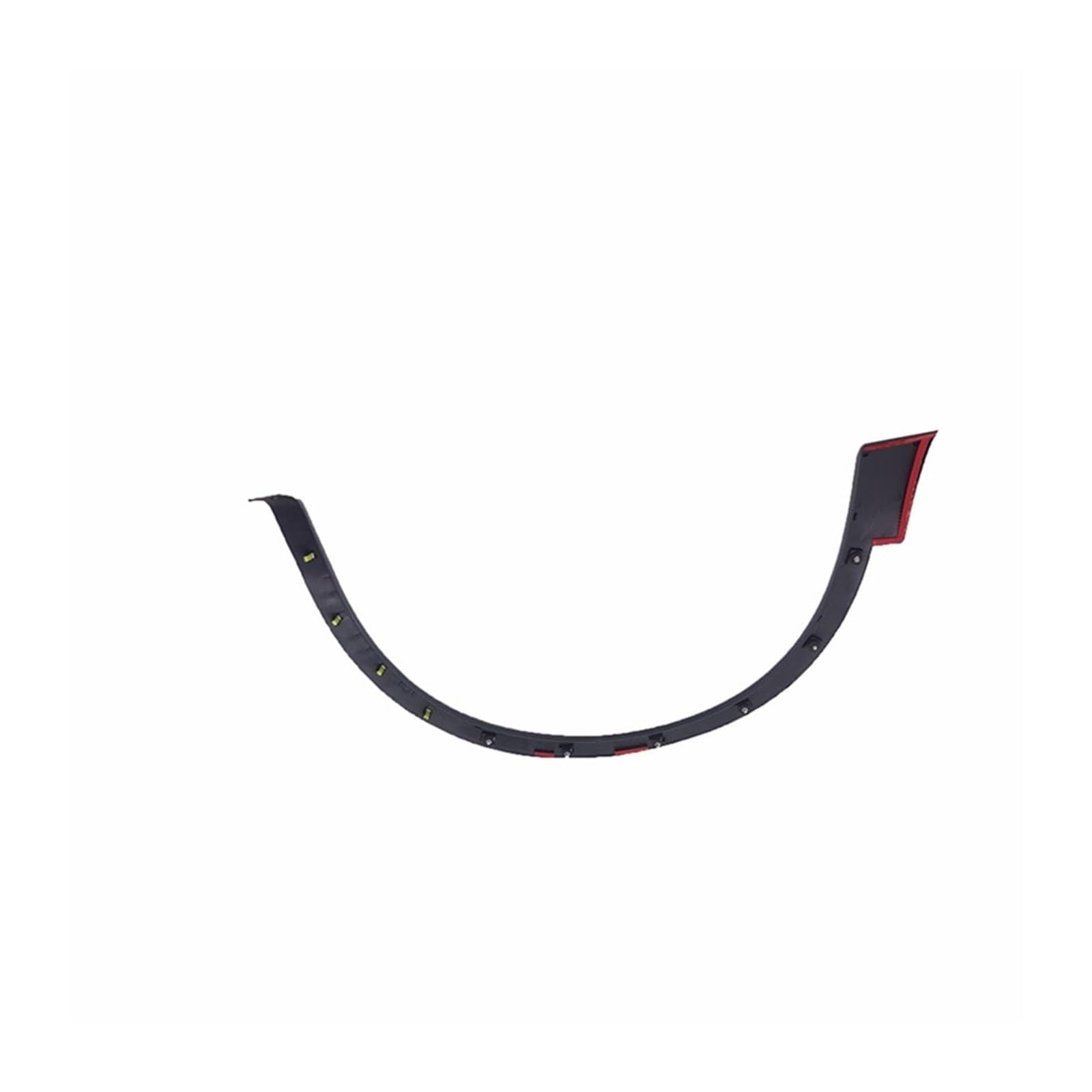 Radlaufschutz für Nissan Qashqai J11 Rouge Sport 2014-2018 2019 2020 2021,Universal Rad Augenbrauenschutz Lippenverkleidung Kratzfest Kotflügelverbreiterung,Front Right von zanmeini