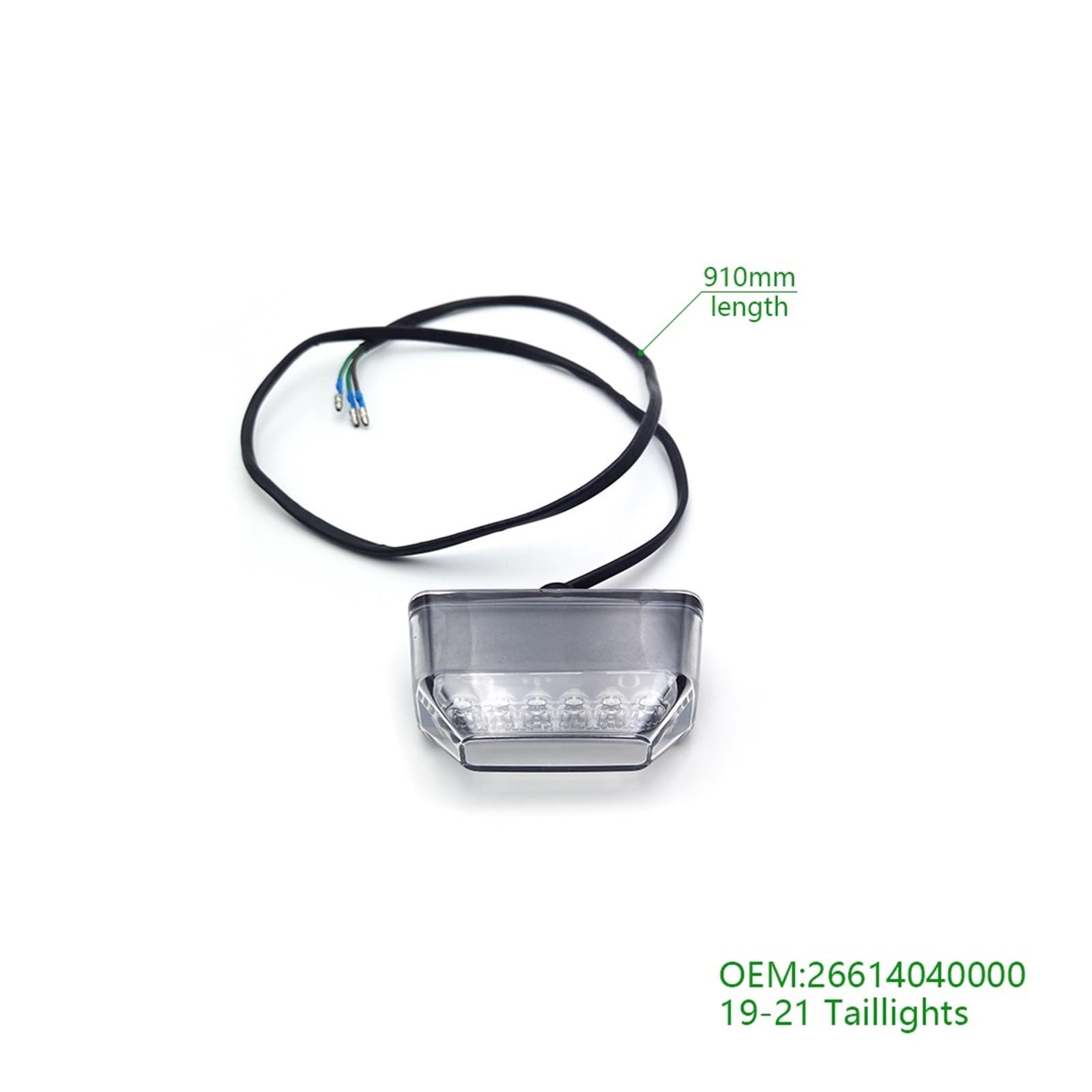 Motorrad for LED Kennzeichen Licht Rücklicht Kotflügel Hinten Stand Platte Kotflügel Halterung FC FE FX TC TE 250 350 450(26614040000) von zhuhangyu