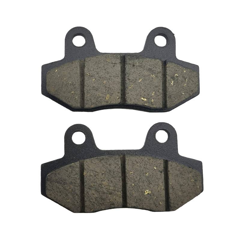 Bremsbeläge Vorne Motorrad Bremsbeläge Für Super Für Soco Ts Tc Cu Zubehör TC Vorderer Oder Hinterer Bremsbelag TS Für Scheiben Pad Motorradteile Vordere Bremsbeläge Kit Disc (Größe : Front TS3) von zjbh