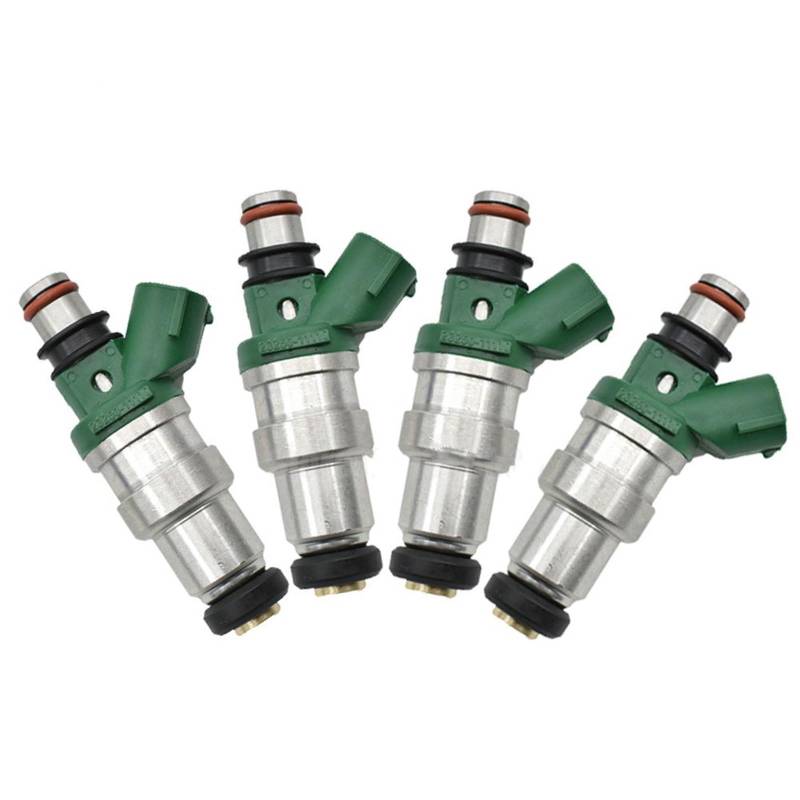 Einspritzdüse 4PCS Kraftstoff Injektor OEM 23209-11110 23250-11110 Für Toyota Für Tercel 1,5 Für Paseo 1995-1999 2320911110 2325011110 düse Einspritzdüsen von zjbh