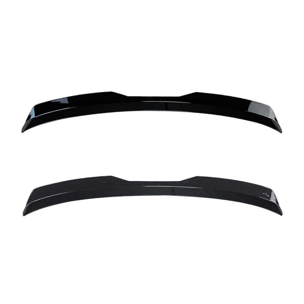 Auto Heckspoiler für Volkswagen Audi Mercedes-Benz BMW Hyundai Kia, Auto Kofferraum Spoiler Heckflügel Lippe Spoiler Styling Kits Tuning Dachspoiler,Bright Black von zjxhnb