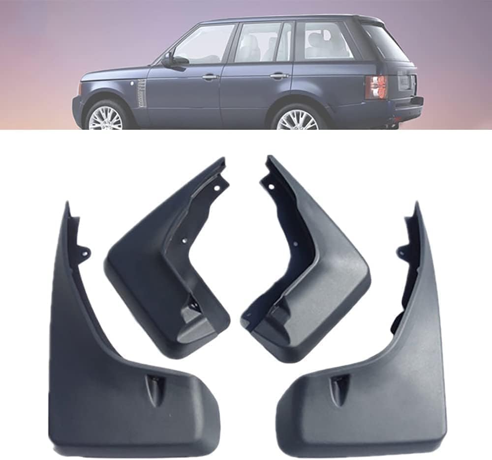 4 Stück Auto Schmutzfänger für Freelander 2 2006-2009, Auto Kotflügel Schutz Spritzschutz Vorne Hinten Klappen Mud Flaps Styling Zubehör von zjxmnb