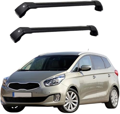 zjxtnb DachträGer RelingträGer für Kia Carens Rondo 2013 2014 2015 2016 2017 2018 2019 2020, Dachgepäckträger Dachreling Rack Gepäck Querträger Relingträger Gepäckablage Träger,B von zjxtnb