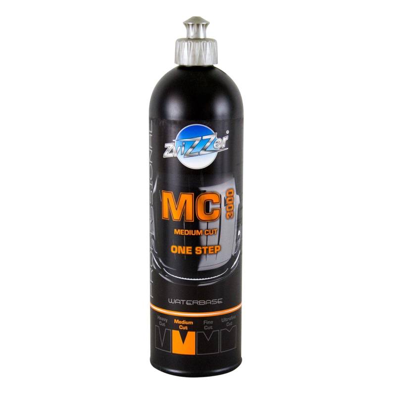 ZVIZZER MC 3000 Medium Cut One Step Politur Lackpolitur Autopolitur 750 ml von zvizzer