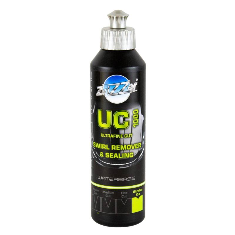 ZVIZZER UC 1000 Ultrafine Cut Finishing Glanzpolitur Autopolitur Politur 250ml von zvizzer