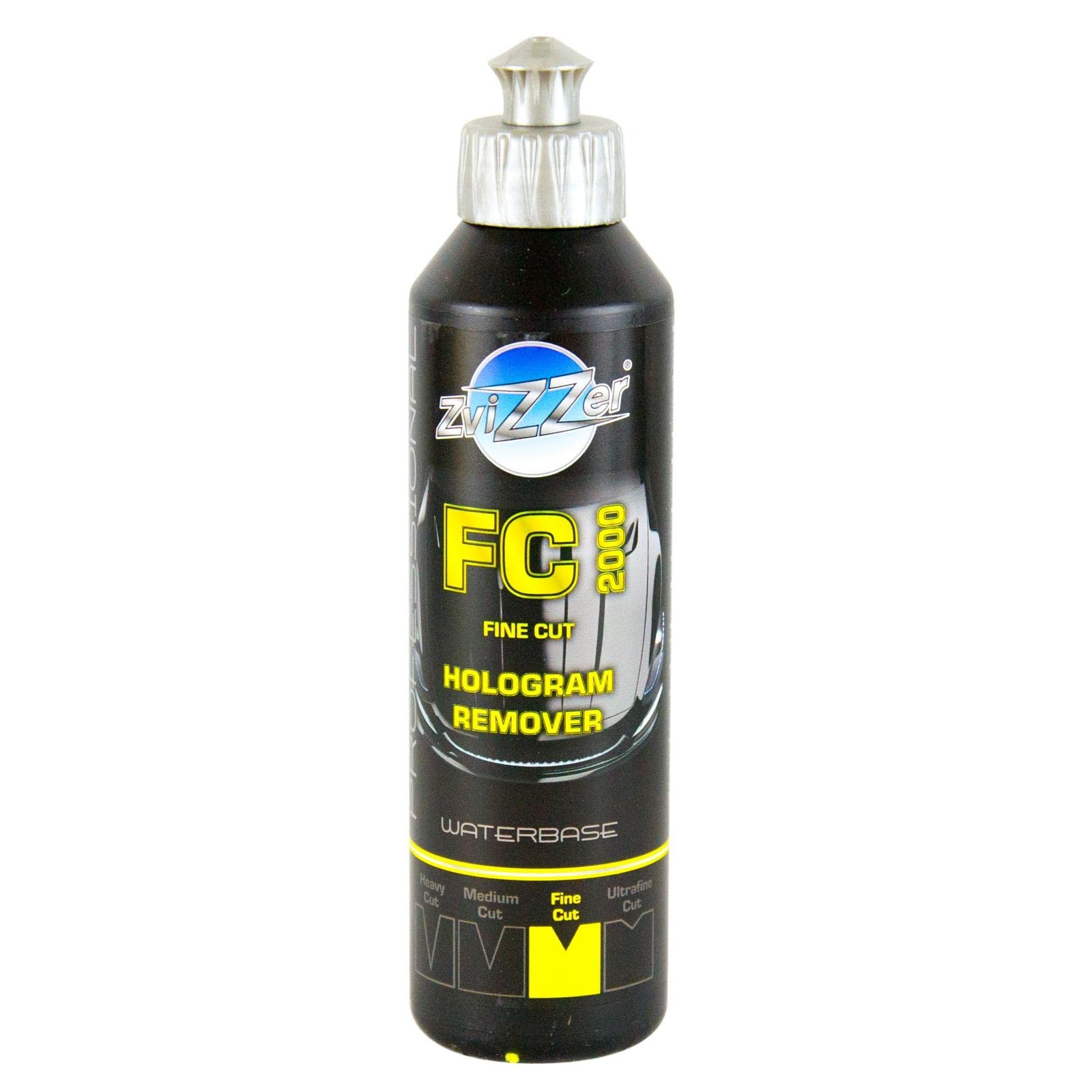 ZviZZer FC 2000 Fine Cut Antihologramm Politur Lackpolitur Autopolitur 250 ml von zvizzer