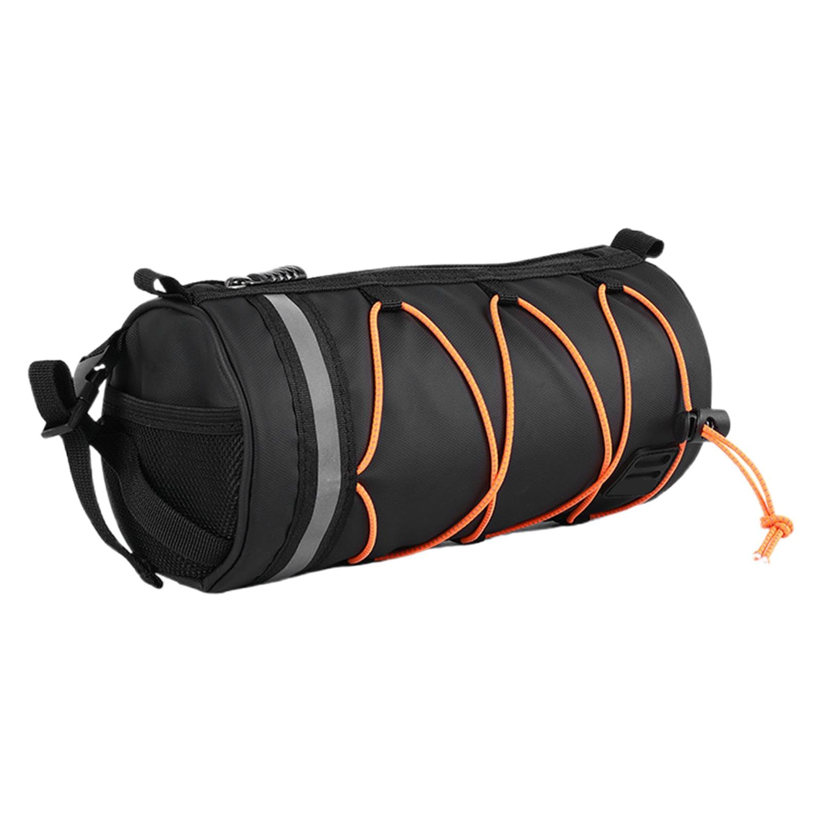 zwxqe Large Capacity Waterproof Bicycles Riding Bags, Waterproof Cycle Front Bag, Front Frame Storage Bag with Large Capacity - Reflective Safety Design for Road and Mountain Cylinder Bags von zwxqe