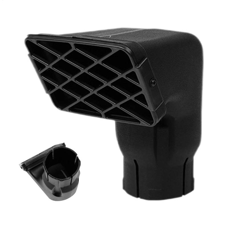 zwxqe Lldpe Car Mudding Snorkel Head Air Intake Kit, Lightweight RA M Snorkel Head, 3 Inches Portable Robust and Sturdy for Enhanced Off-Road Performance von zwxqe