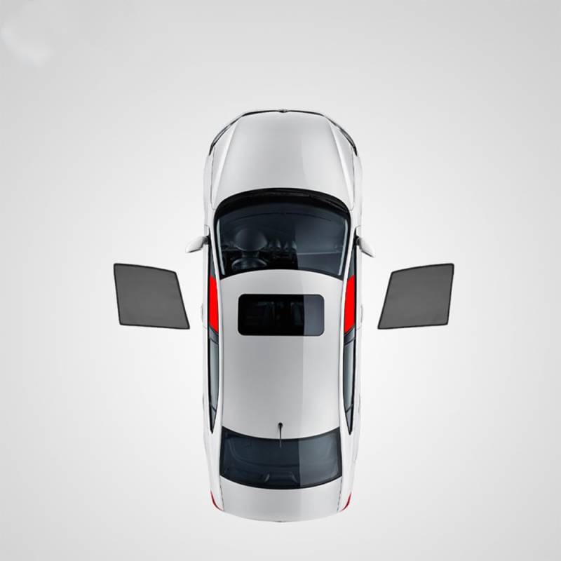 Auto-Seitenfenster-Sonnenschutz, für Hyundai I30 Touring 2018-2023 Magnetisch Auto Seitenscheibe Sonnenblenden Atmungsaktives Sun Protection Zubehör,A von zxdzqkj